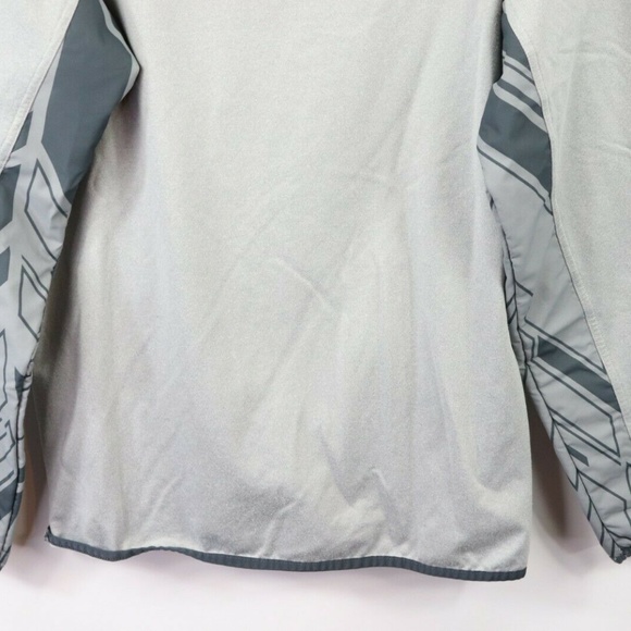 Under Armour Notre Dame Hoodie Sweatshirt Gray S - Picture 6 of 8